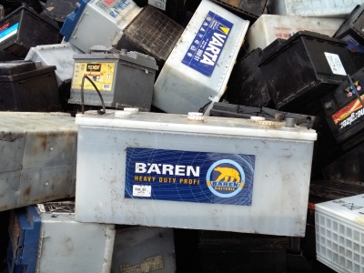 <b>Batteries usagées</b>